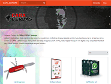 Tablet Screenshot of caracerdas.com